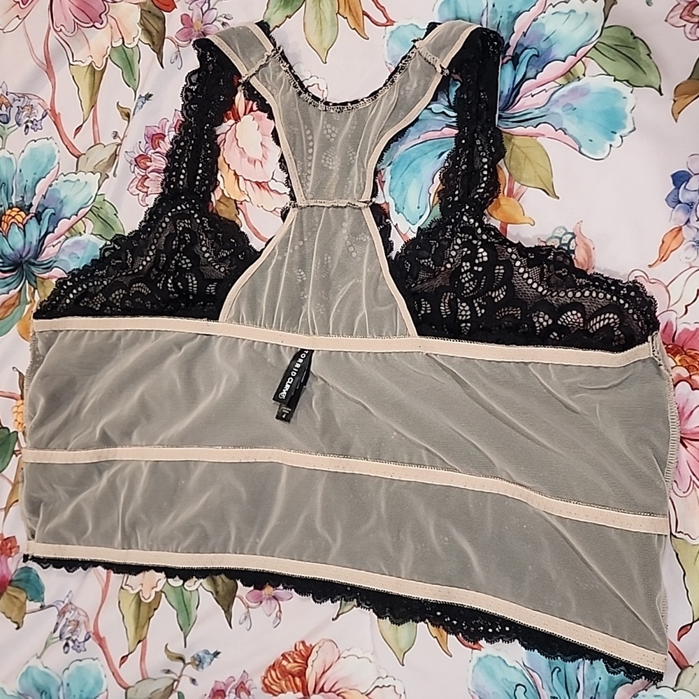 TORRID - Bralettes, Floral Black Lace, Bundle of Three - Picture 6 of 12